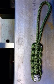 Lanyard mit Bead army green