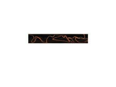 Pen Blank Acrylic schwarz orange fein