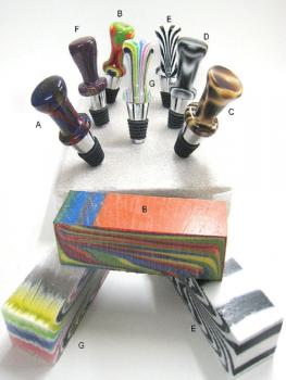 Pen Blank Cast Polyester Zebra schwarz weiß
