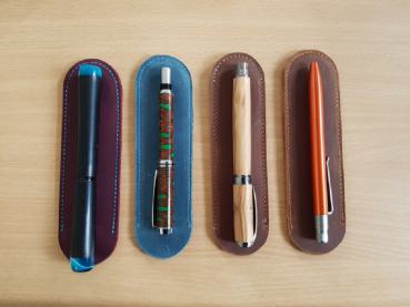 Leder-Etui für Stifte