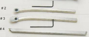 Drechseleisen Nano Tool Double Ender, Bedan & Halbrundschabe
