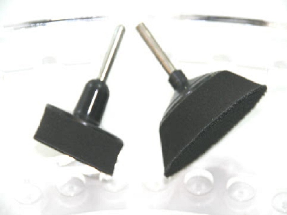 QUARKZMAN Nylon-Schleifbürsten-Set – Körnung 240 & 600, 82 Mm, 6-mm-Schaft – Für Entrosten & Polieren