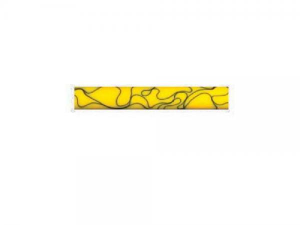 Pen Blank Acrylic gelb schwarz fein