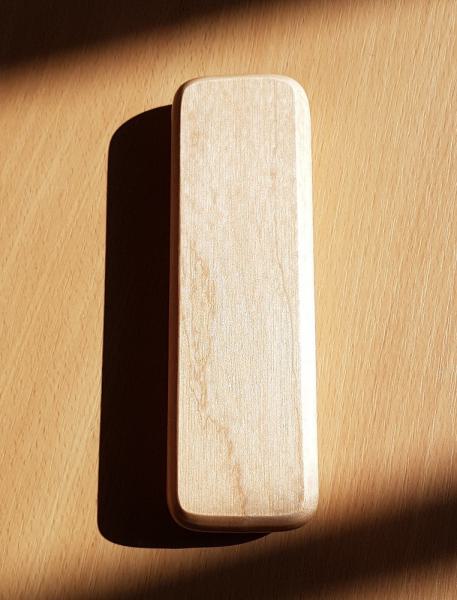Holzbox Ahorn für 2 Schreibgeräte