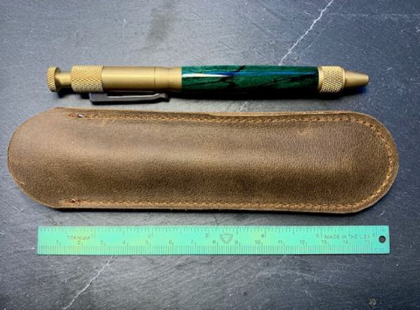 Leder-Etui für Stifte