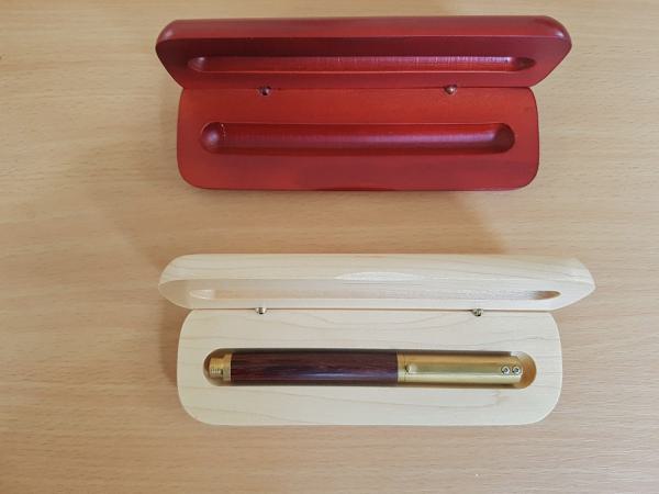 Holzbox Redwood für 1 Schreibgerät