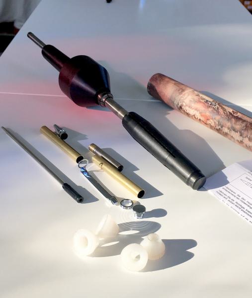 Writing Turning Flipping ProPen Live Center MK2 mit Mandrel