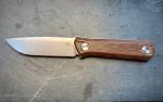 Bestech Knives Fixed Hedron Canvas Micarta brown